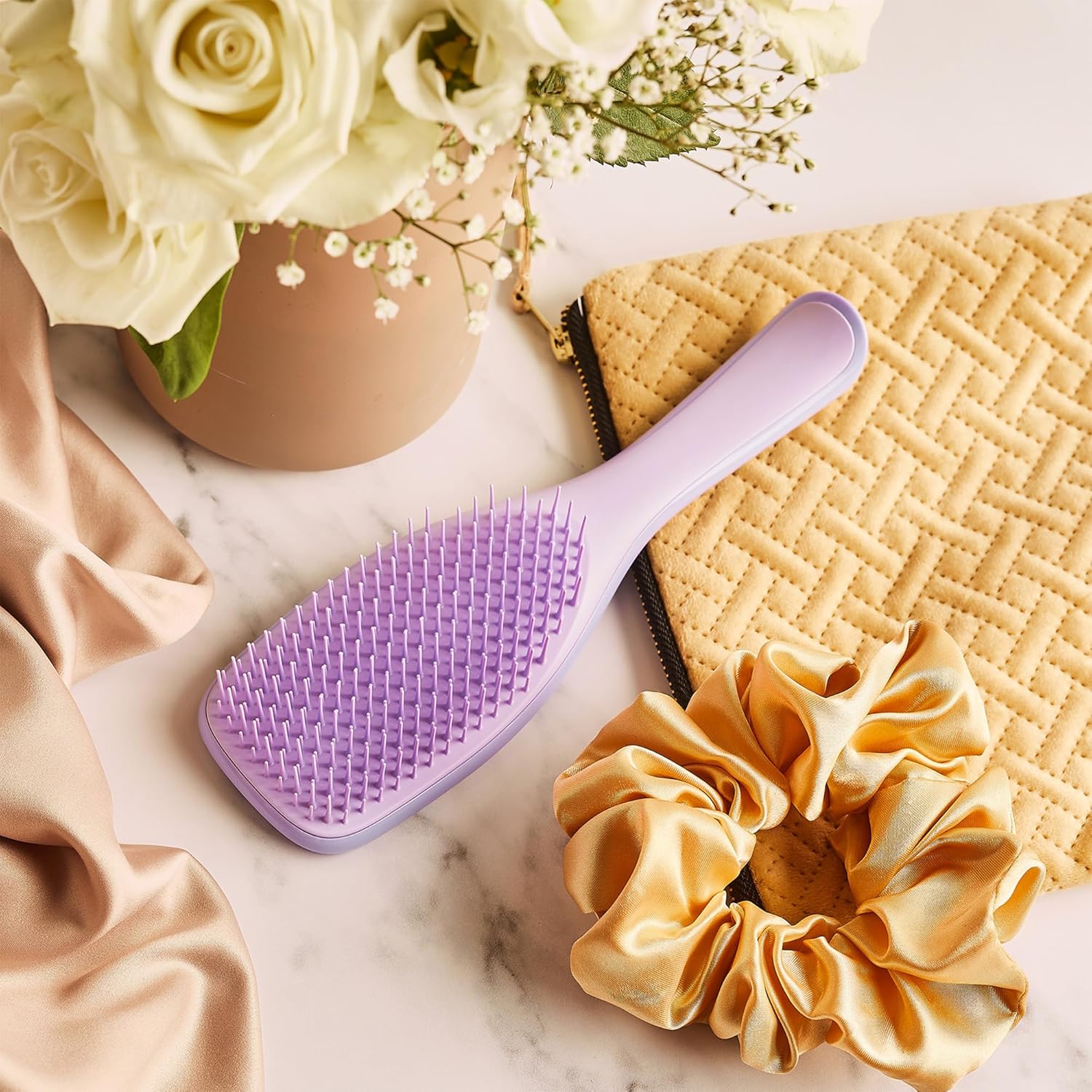 Tangle Teezer - Ultimate Detangler - picots souples, réduit casse, cheveux fins et colorés