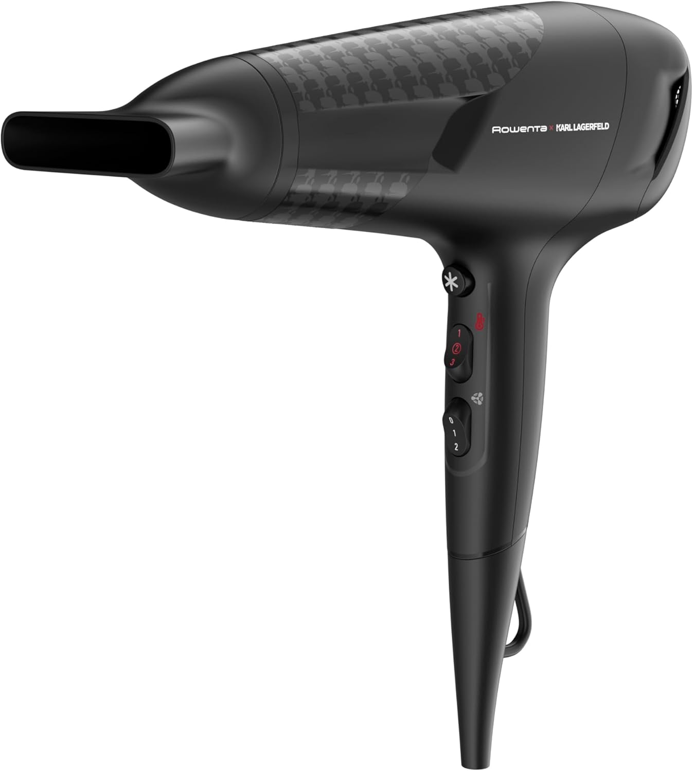 Rowenta - Studio Dry Karl Lagerfeld - sèche-cheveux compact - 6 vitesses/températures, technologie Effiwatts - CV581LF0