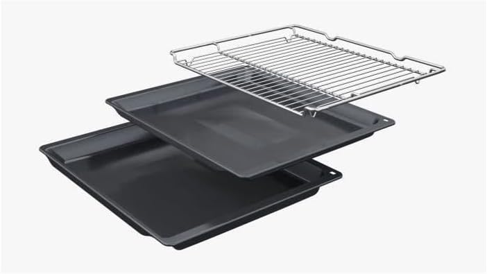Bosch - four encastrable Série 8, noir - 60cm - multifonction HBG7541B1