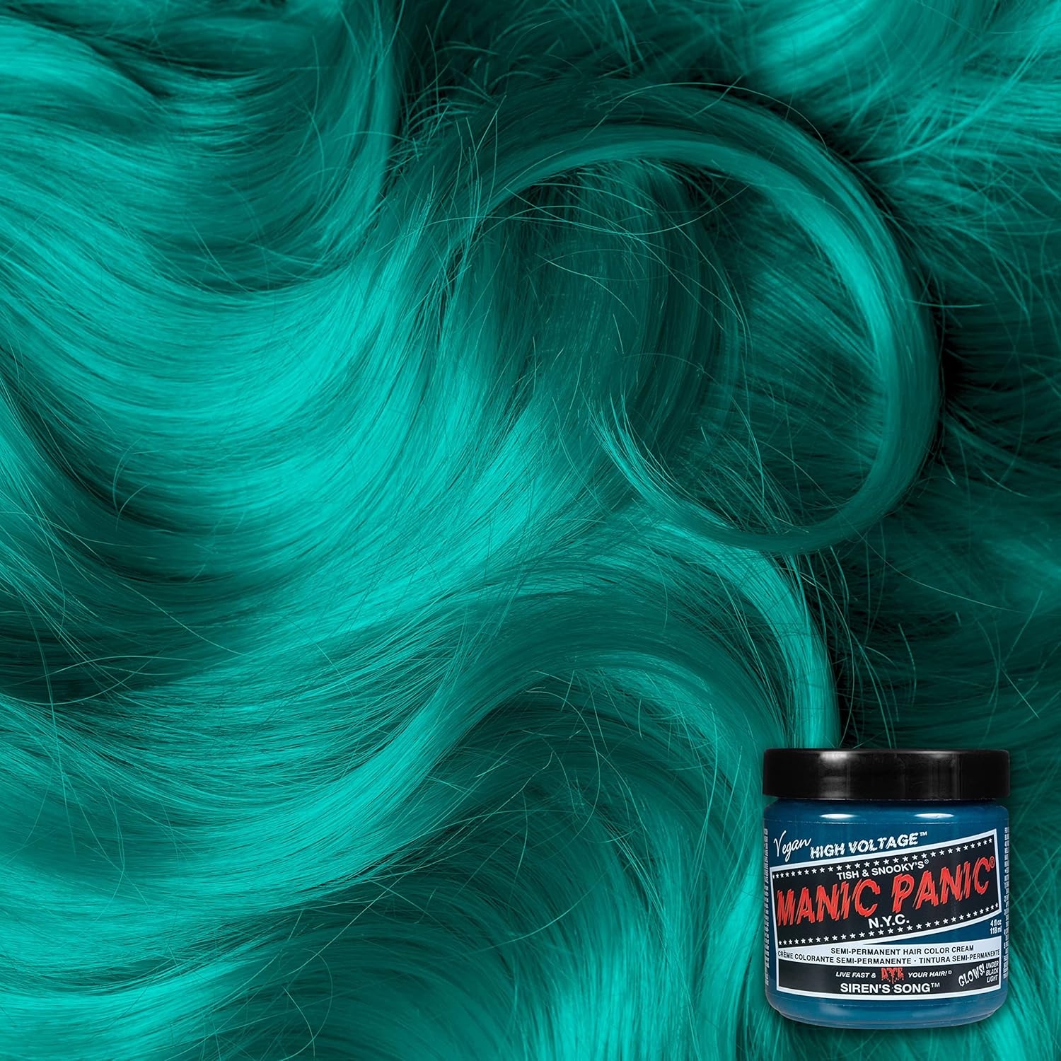 Manic Panic - Siren's Song Classic Creme - 2x118ml - Vegan, Semi-permanent, Cruelty Free