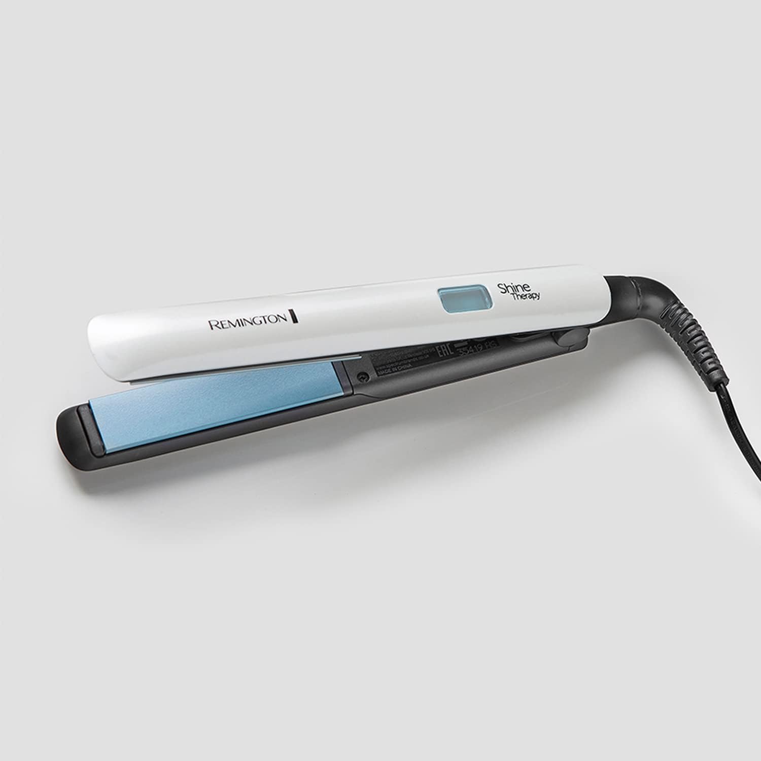 Remington - Lisseur Shine Therapy - plaques slim céramique, soin huile argan, écran LCD, 150-230°C - S8500
