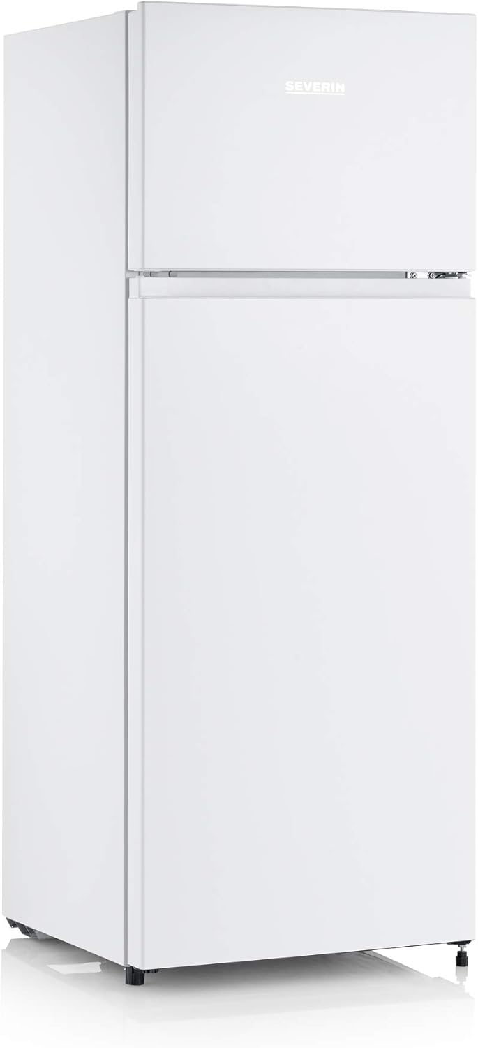 SEVERIN - réfrigérateur congélateur 2 portes, 55 cm, 206L, classe E, Veggibox, DT8760