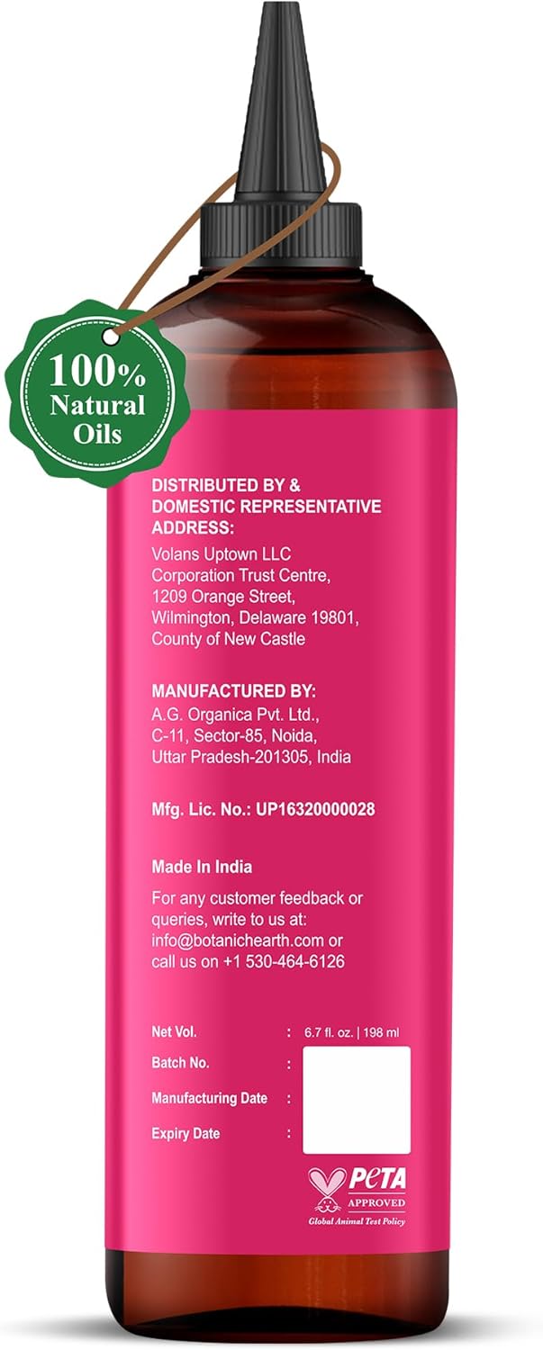 Botanic Hearth - huile cheveux hibiscus & protéines - 200ml - hydratation, brillance, sans paraben