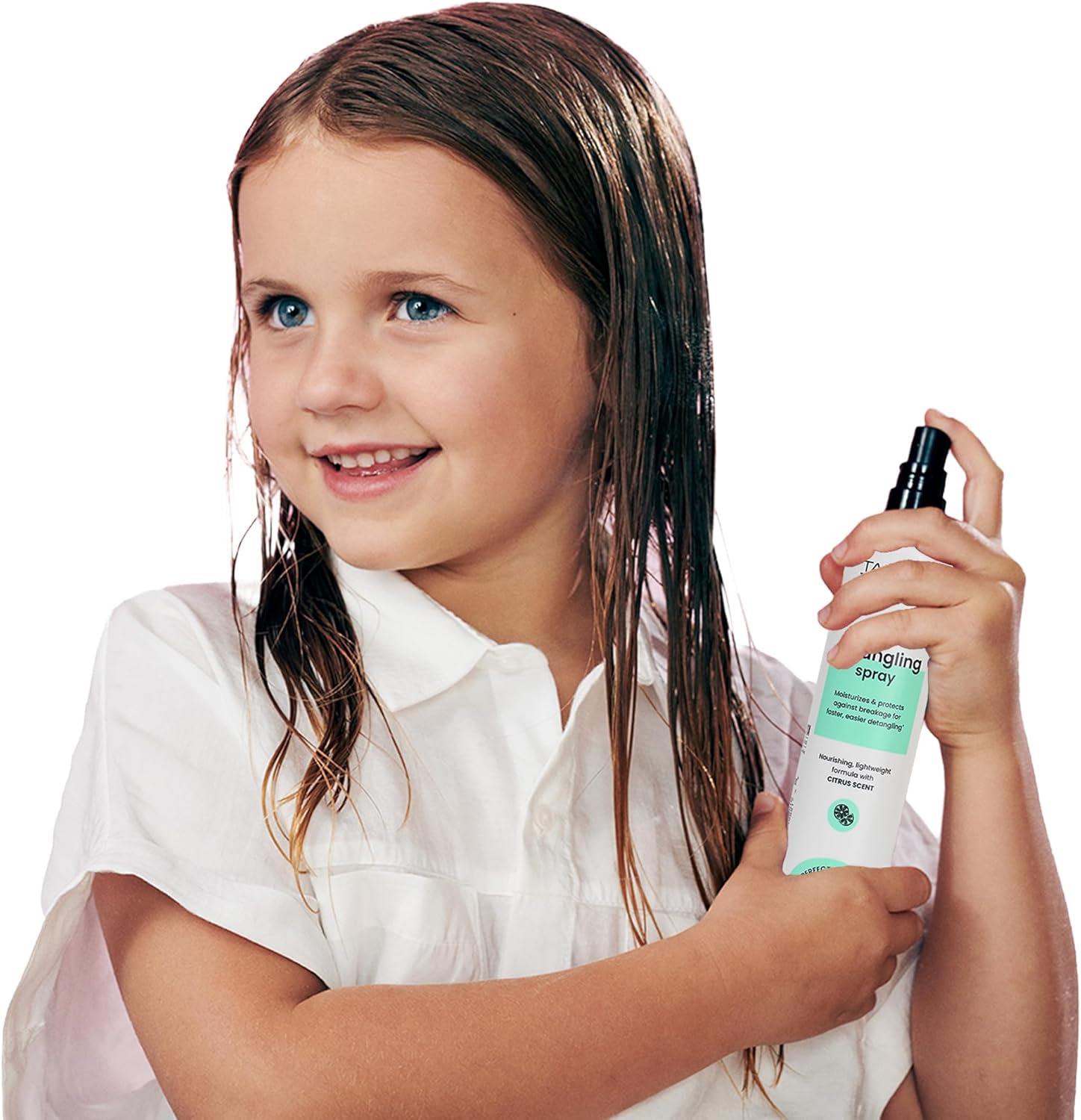 Tangle Teezer - Spray Démêlant Enfant - lot de 2 - parfum agrumes, végan, anti-nœuds, sans cruauté