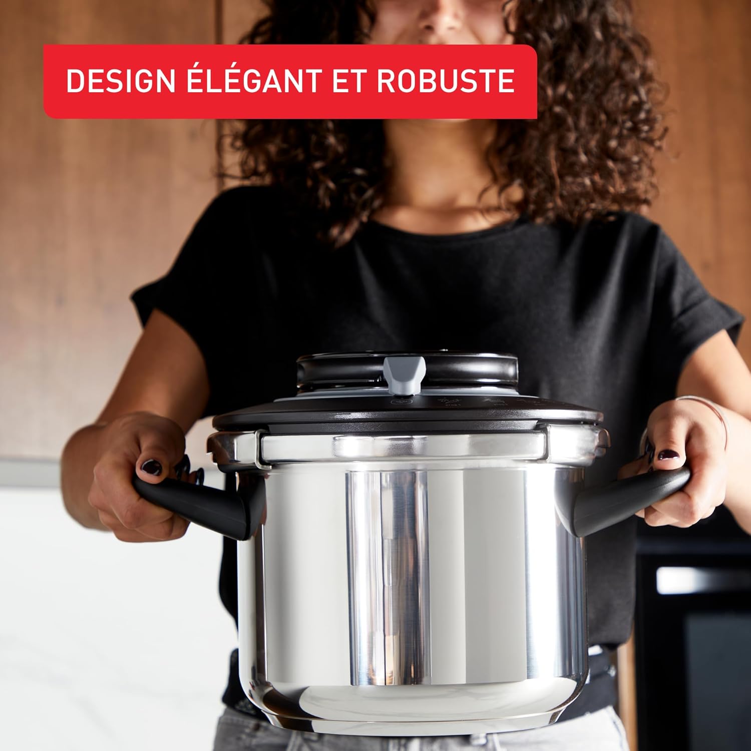 SEB - Clipso+ CHEF - 10L - cocotte-minute induction, 4 programmes, P4551500