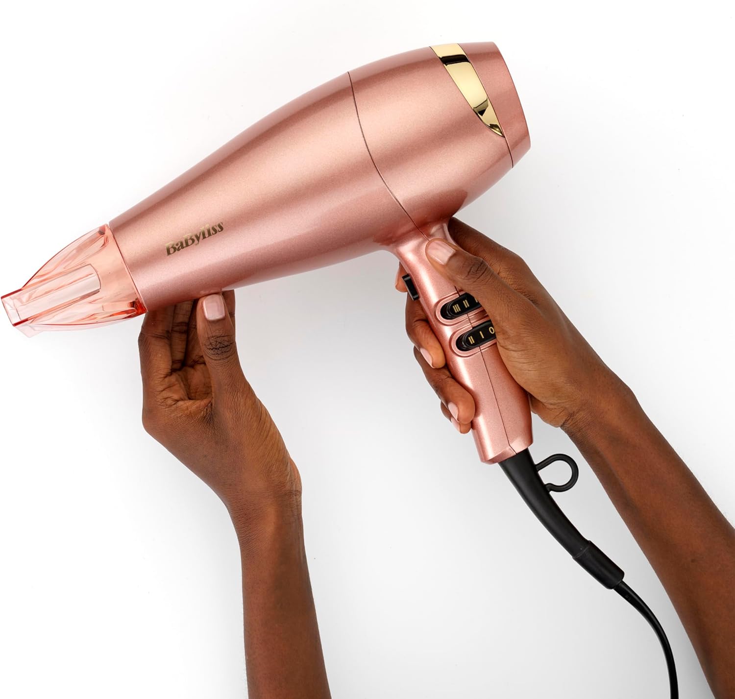 BaByliss - Sèche-cheveux léger, ionique, céramique, 2100W, 5336PE