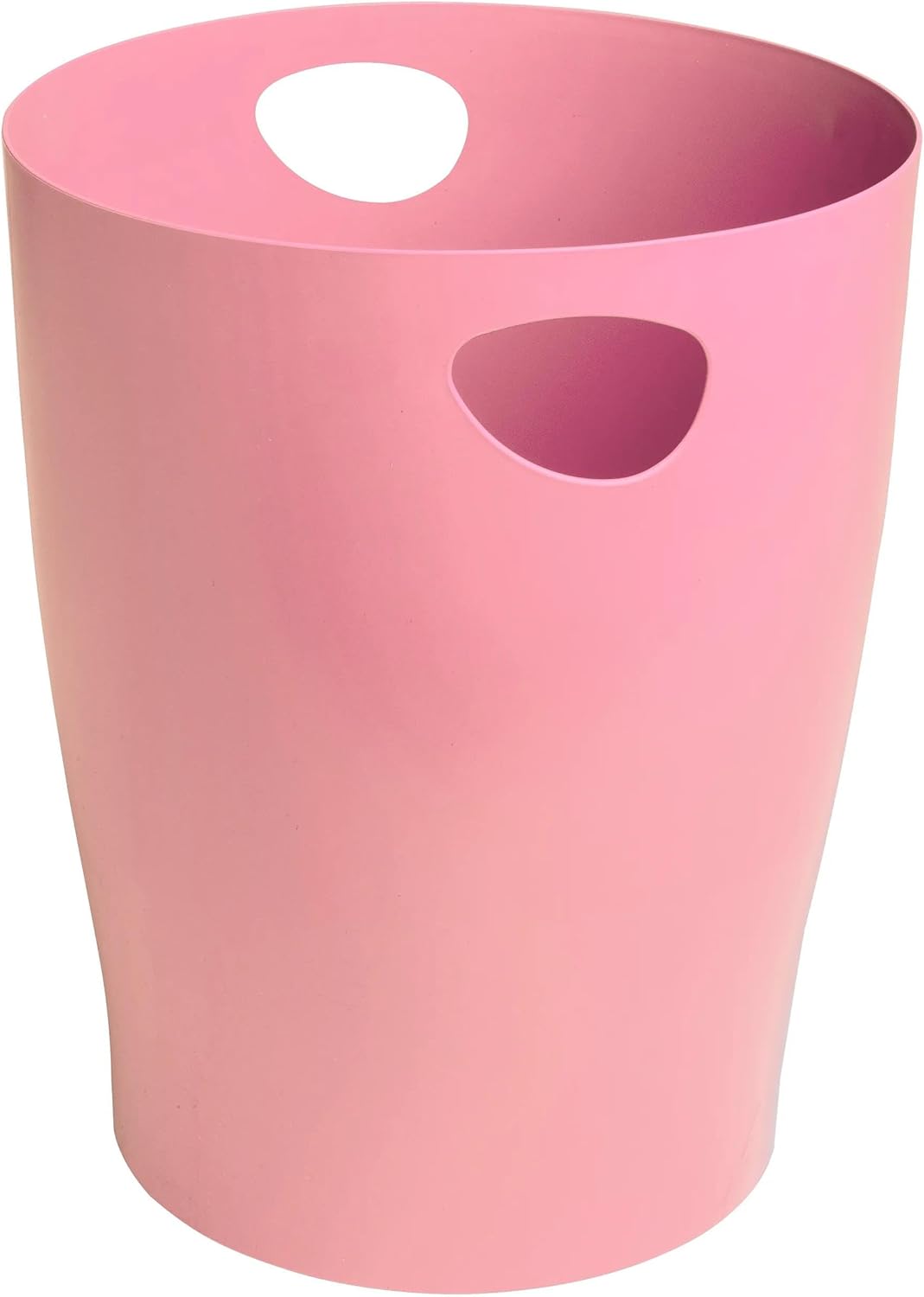 Exacompta - corbeille à papier Ecobin 15L - 26,3x26,3x33,5cm - poignées, rose - 45371D