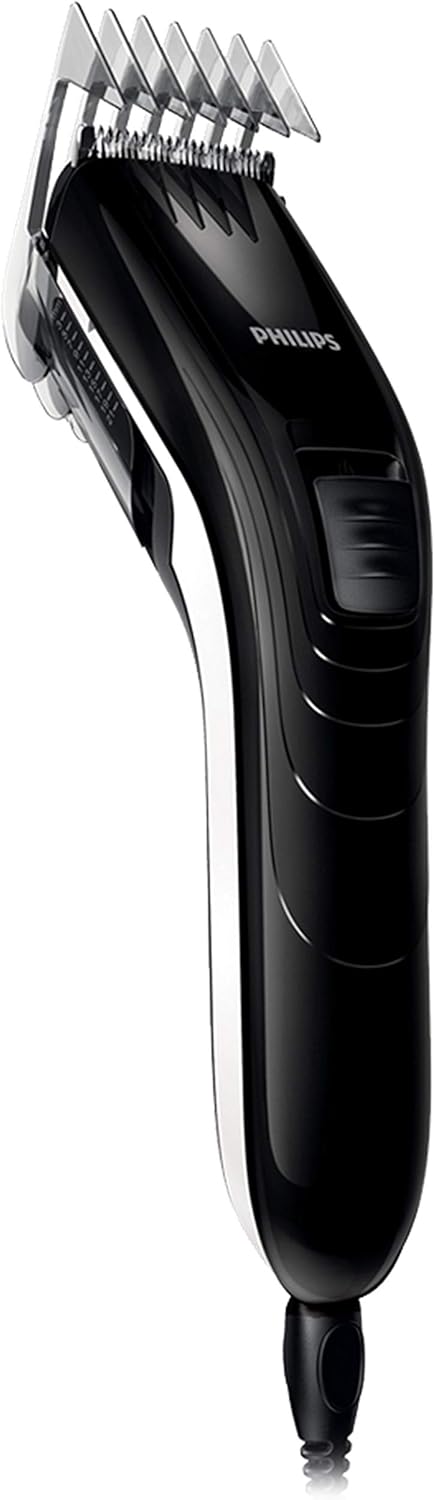 Philips - Tondeuse Cheveux - acier inoxydable - 11 hauteurs - QC5115/15