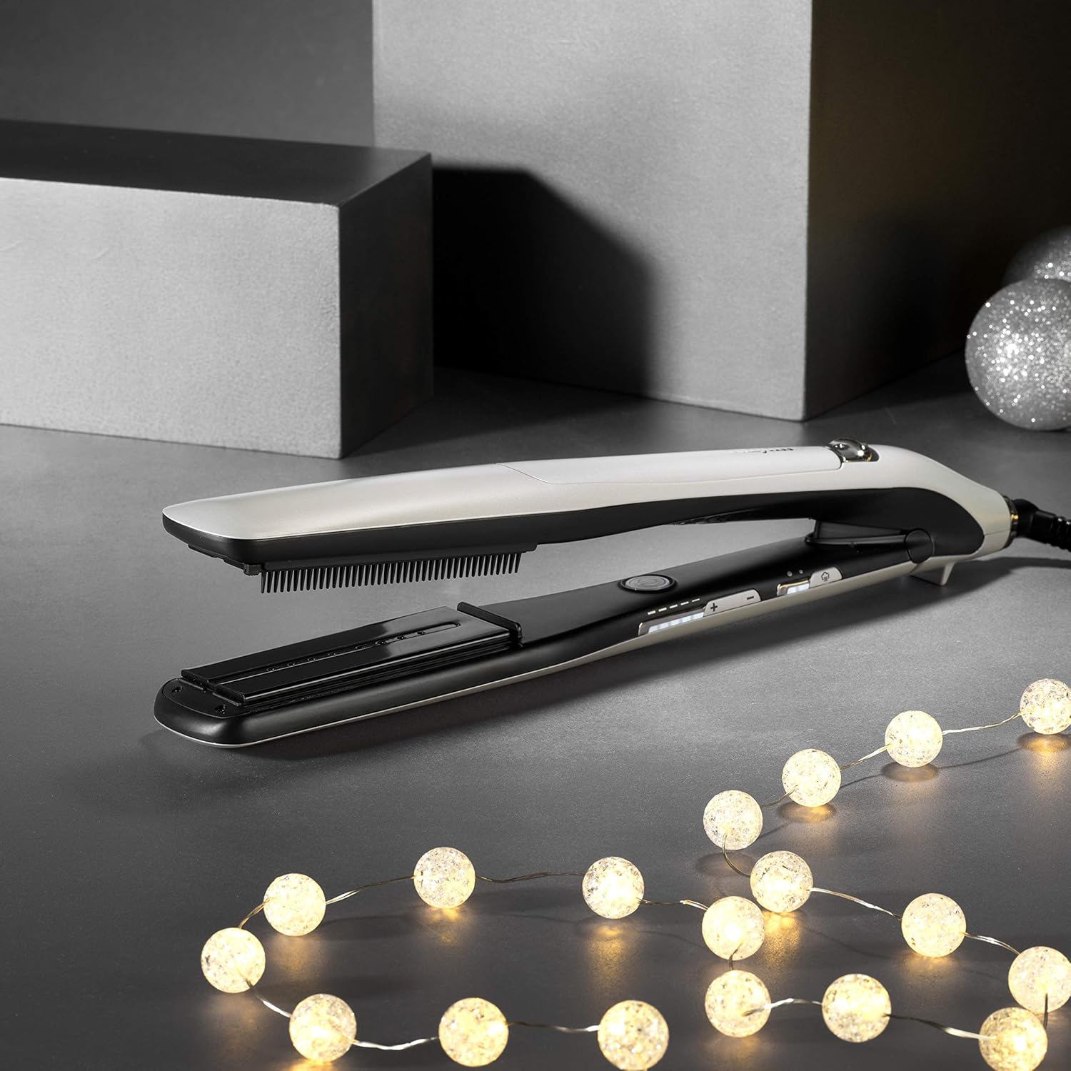 BaByliss - Lustre Steam - lisseur vapeur, 5 temp, advanced ceramics, ST595E
