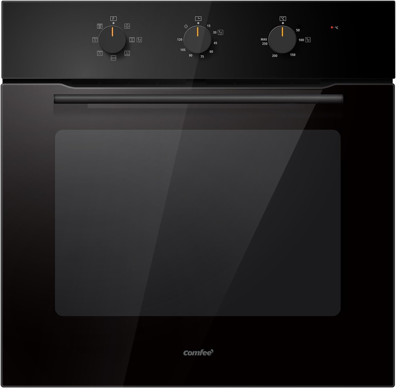 Comfee' - four encastrable série 60 cm, 60L, 8 fonctions, vapeur, CBO60M80M1-BK