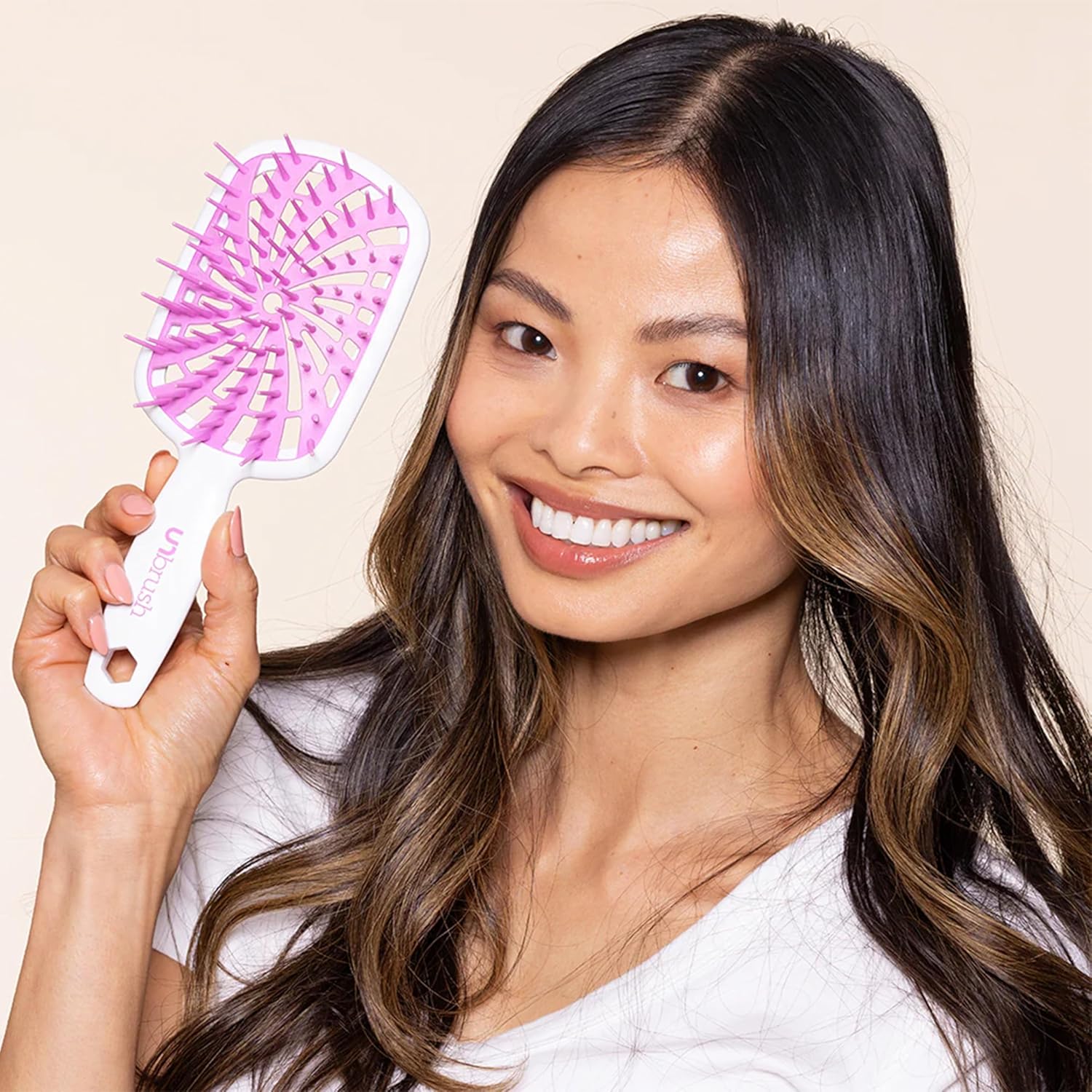 FHI Heat - UNbrush Plus - ultra légère, démêlage doux, 84 poils UltraFlex