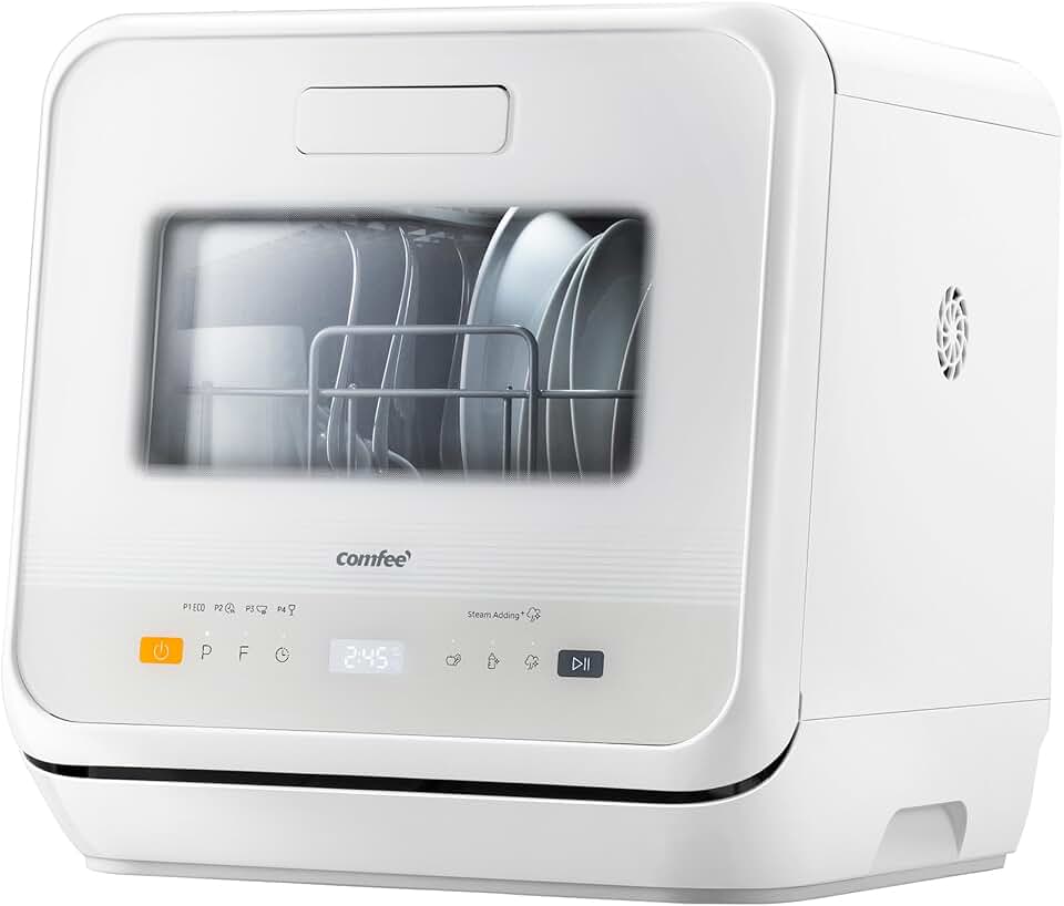 COMFEE’ -  6 programmes, vapeur, TD305-WH