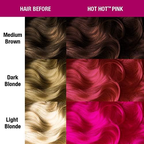 Manic Panic - Hot Hot Pink Classique - 3x118ml - végan, semi-permanente, sans cruauté