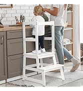Tour d'apprentissage pour enfants, tabouret de cuisine pour enfants, tour d'apprentissage avec rail de sécurité pour les tout-petits à partir de ...