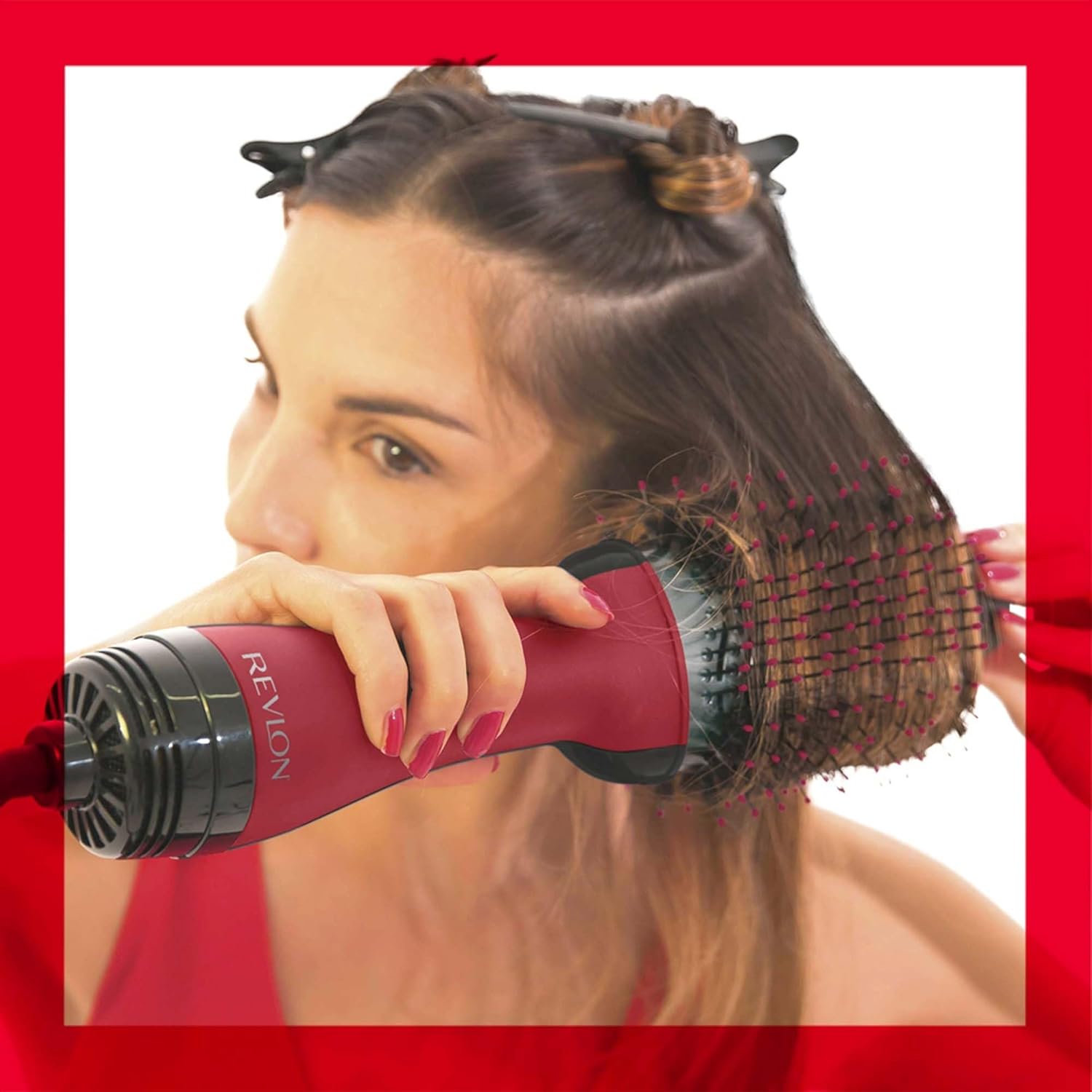 Revlon - Salon One-Step Titane - sèche-cheveux volumisant, adaptateur inclus - RVDR5279UKE