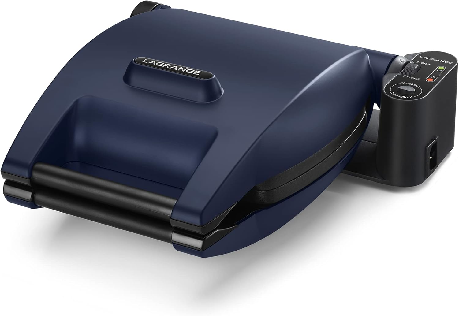 LAGRANGE - Gaufrier Premium - multifonction, 3 plaques incluses, 1200W, réversible, 019642