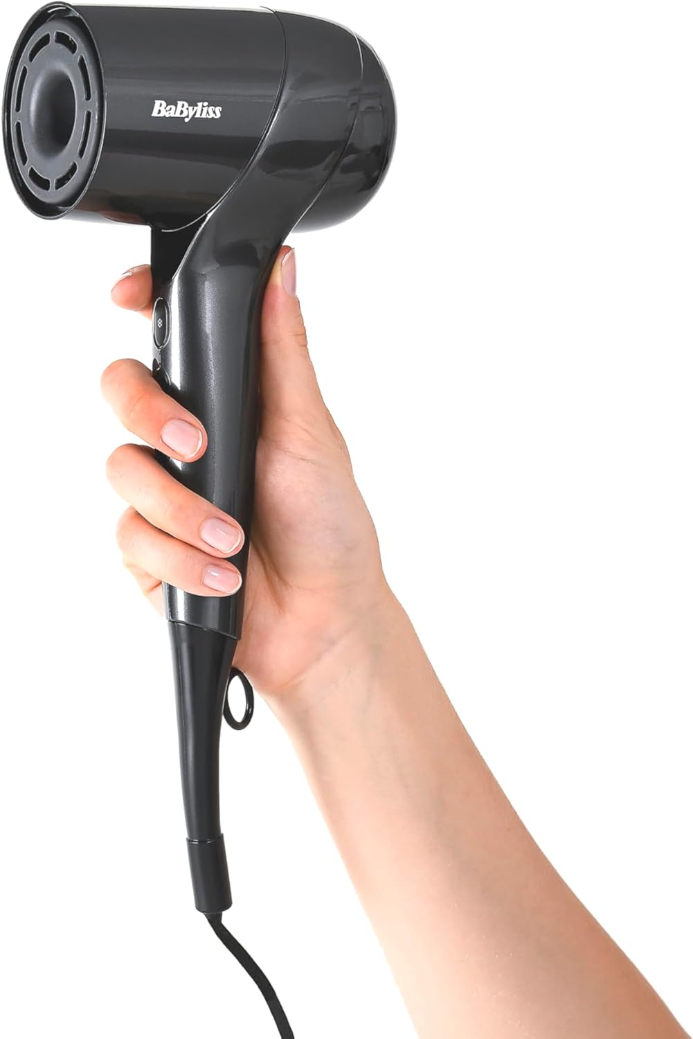 BaByliss - Titanium Shine - compact, ionique, 3 vitesses, anti-frisottis - D6200DE