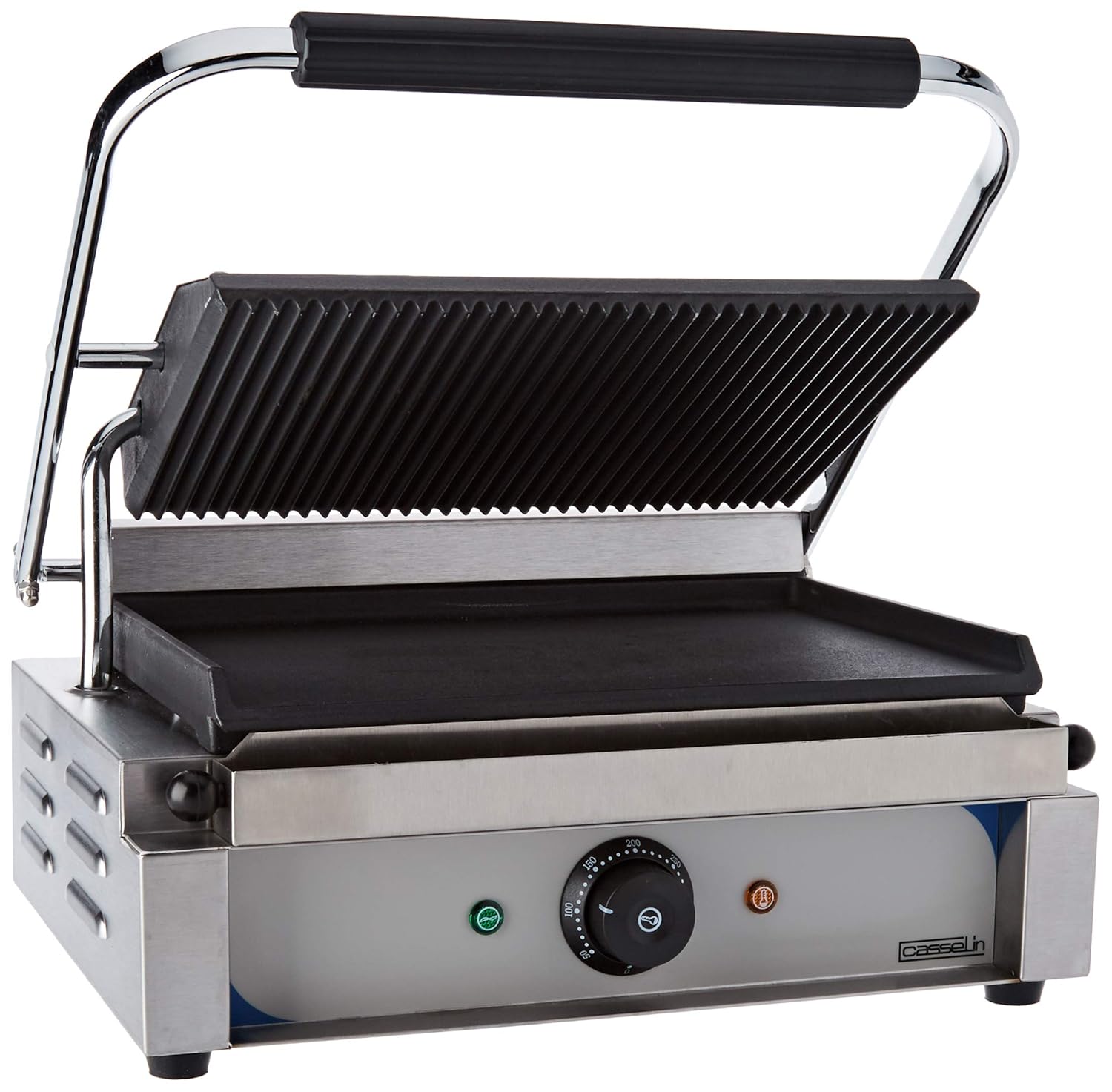 Casselin - Grill panini série CGPRL - plaques rainurée/lisse - CGPRL