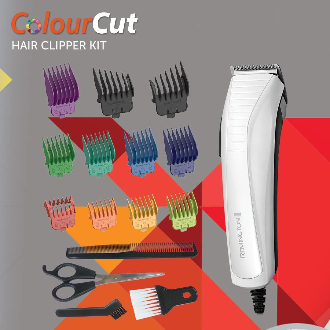 Remington - tondeuse cheveux série ColorCut - lames inox, 11 sabots - HC5035