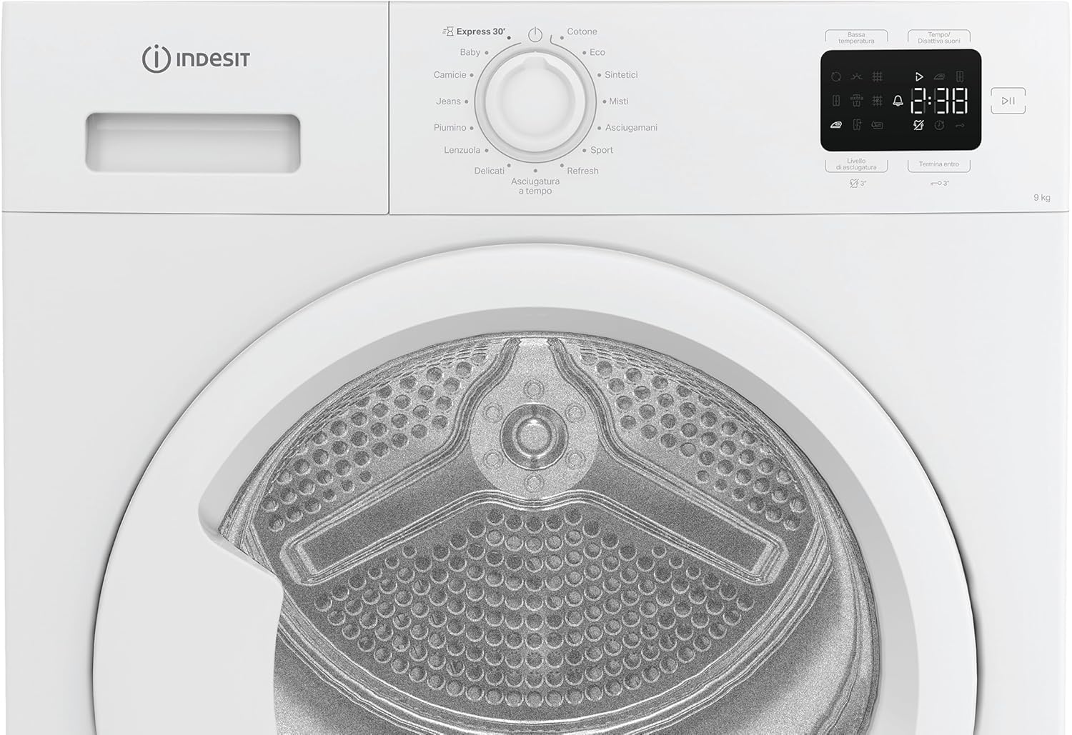 Indesit - sèche-linge série YD, 9kg, filtre 2 en 1, éco, C YD 92D WW IT