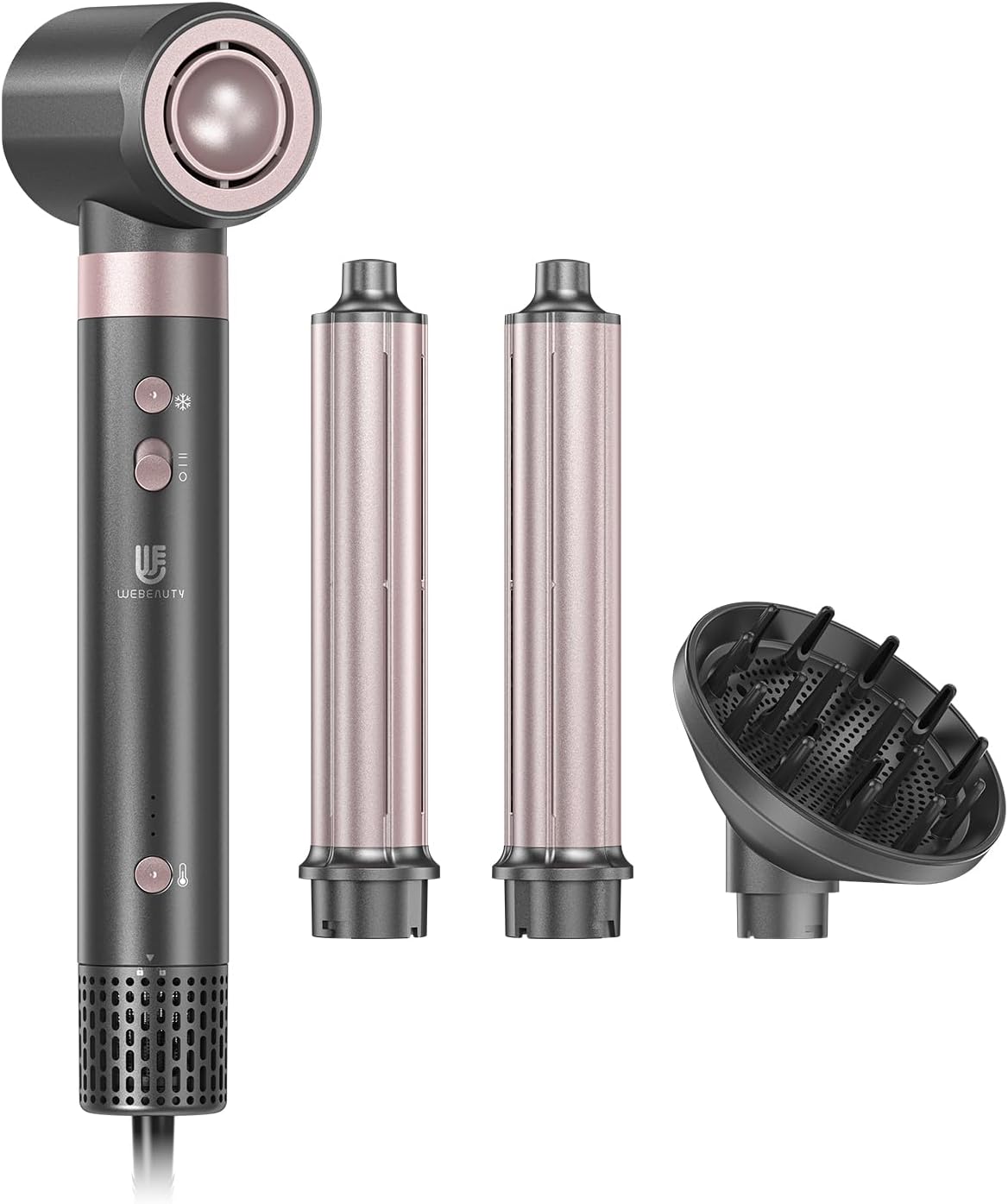 webeauty – Double Tension série – 1400W – boucleur auto, ions négatifs, 110000TR/Min