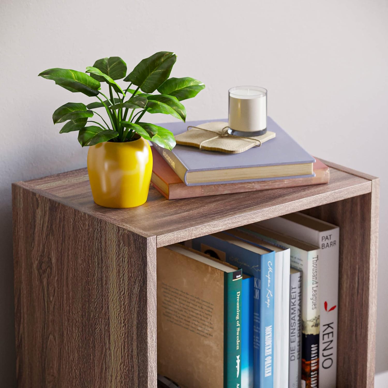 Vida Designs - Oxford 2 niveaux - 54x32x24cm - bibliothèque moderne, rangement compact