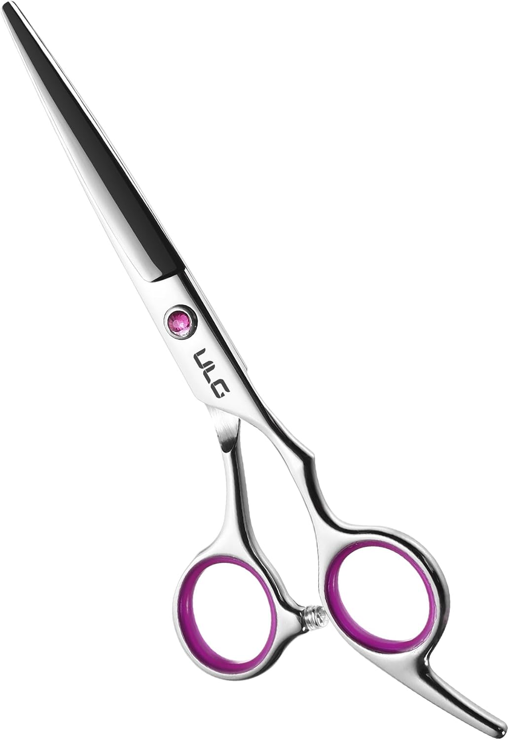 ULG - ciseaux professionnels 16,5 cm - inox japonais, affûtés, rose