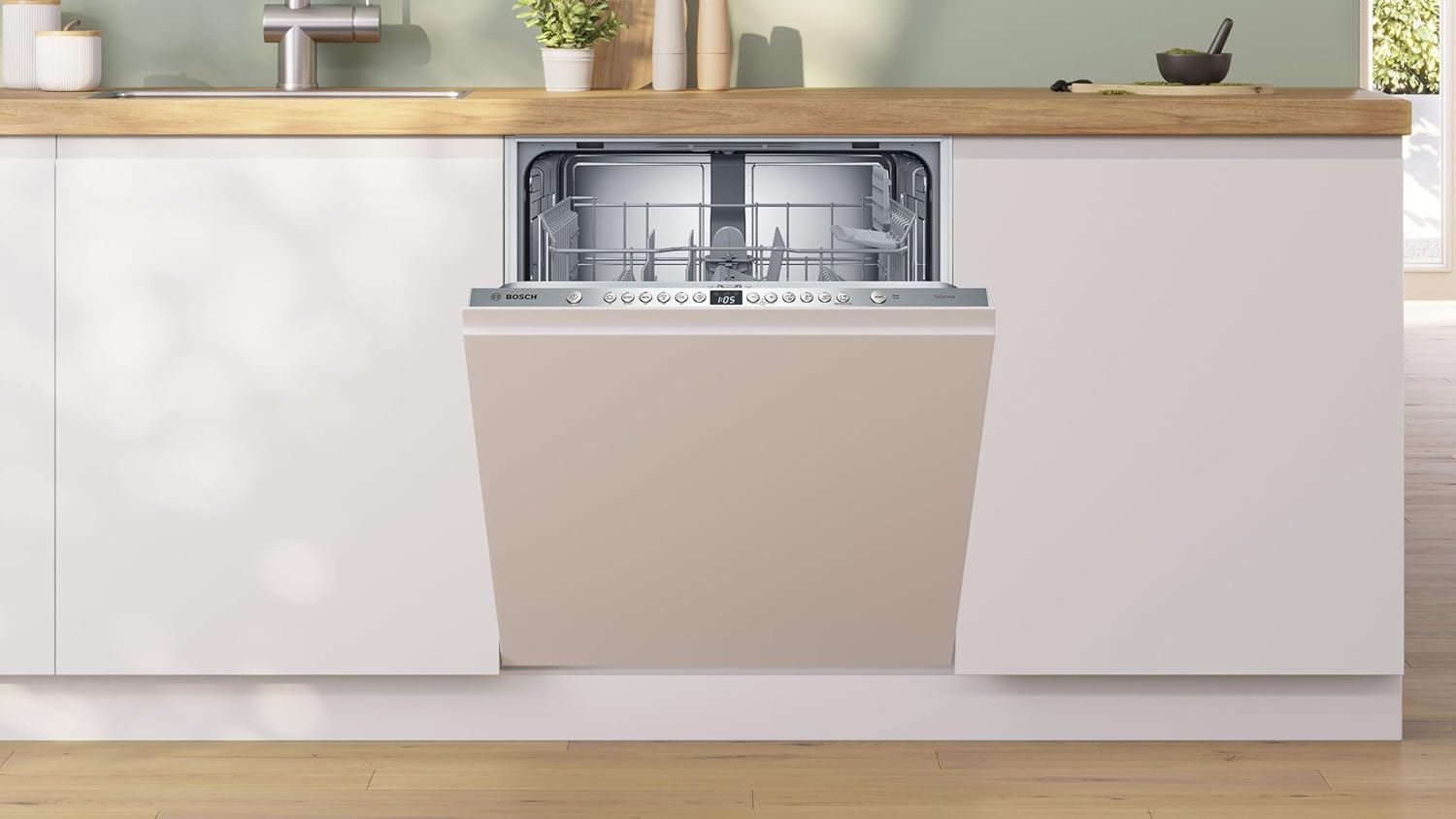 Bosch - Série 2, 60 cm, 12 couverts, encastrable, silencieux 