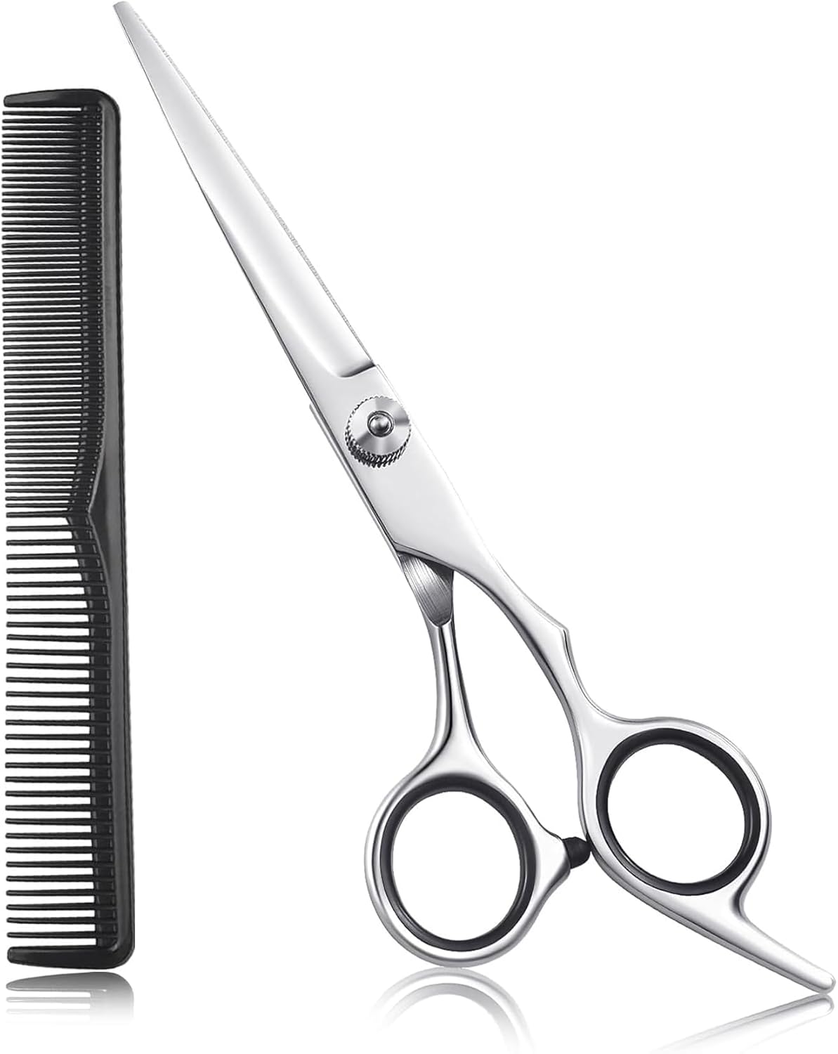 Ciseaux coiffure - acier inoxydable - 6 pouces - pour enfants, hommes, femmes