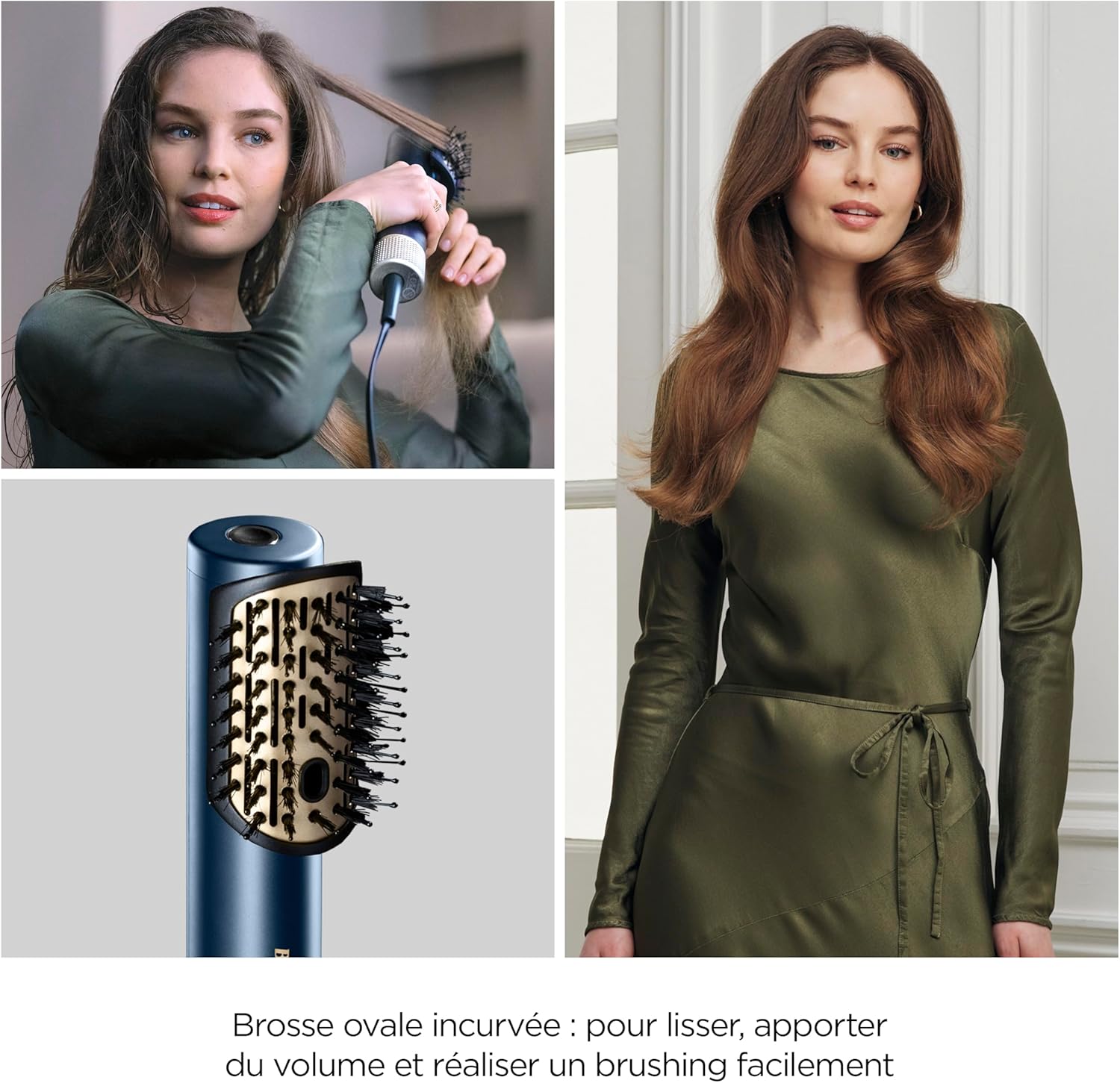 BaByliss - Air Wand série - sèche, lisse, coiffe, anti-frisottis, 3 embouts - AS6553E