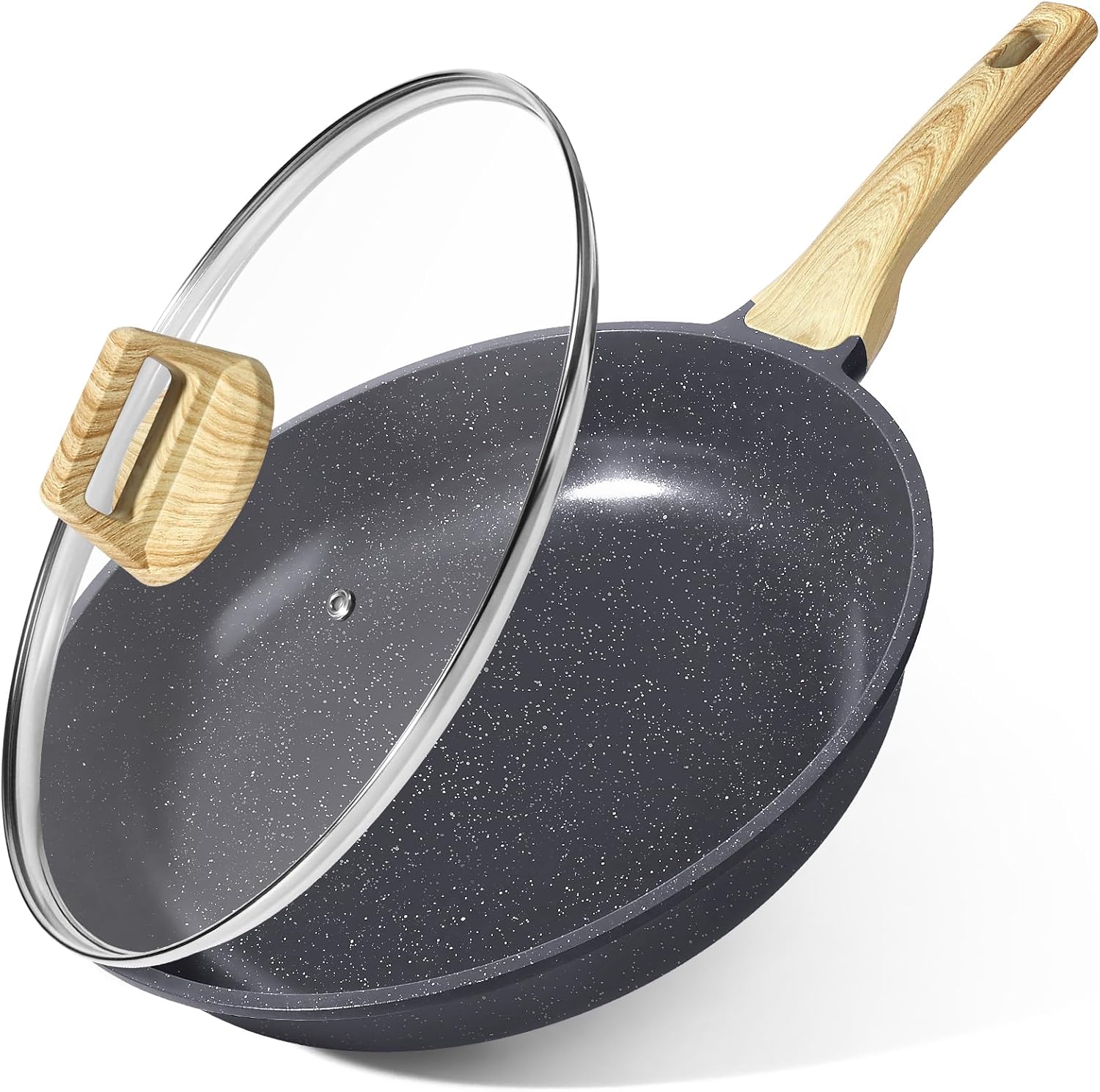 GiPP - poêle à frire granit 26cm - antiadhésive, induction, lave-vaisselle