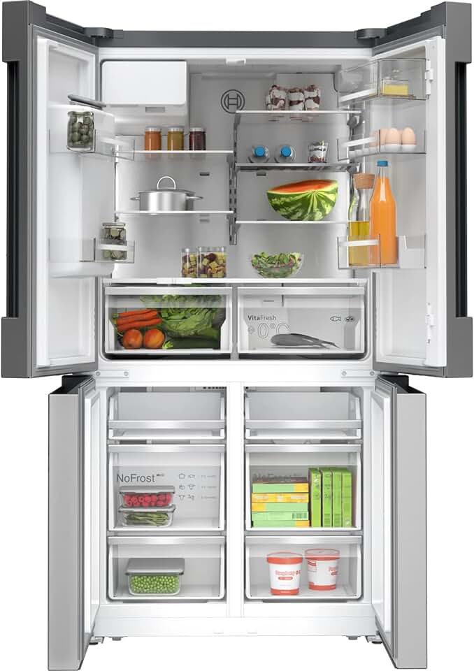 Bosch - série 6 - 183x90,5 cm - réfrigérateur américain inox 574 L - KFD96APEA