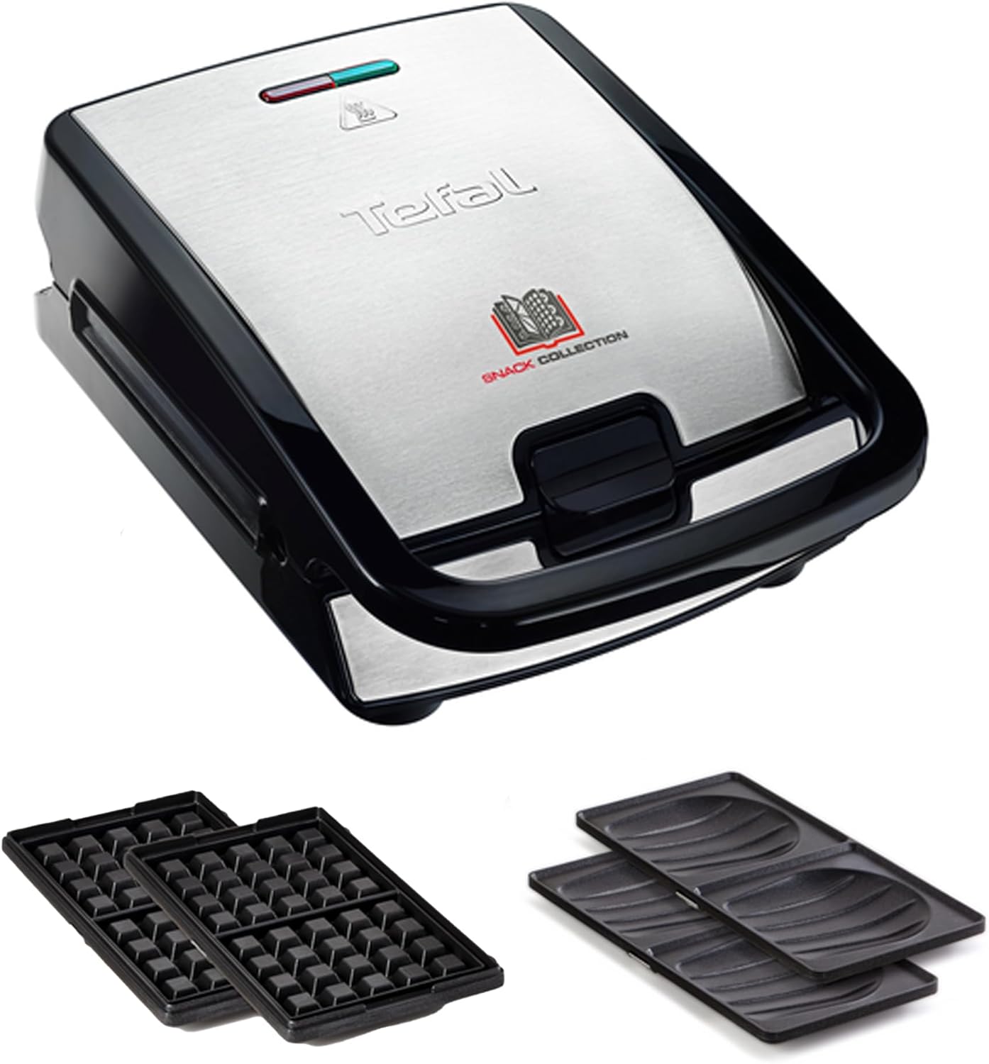 Tefal Snack Collection - 2 plaques, rangement/nettoyage facile, SW853D12