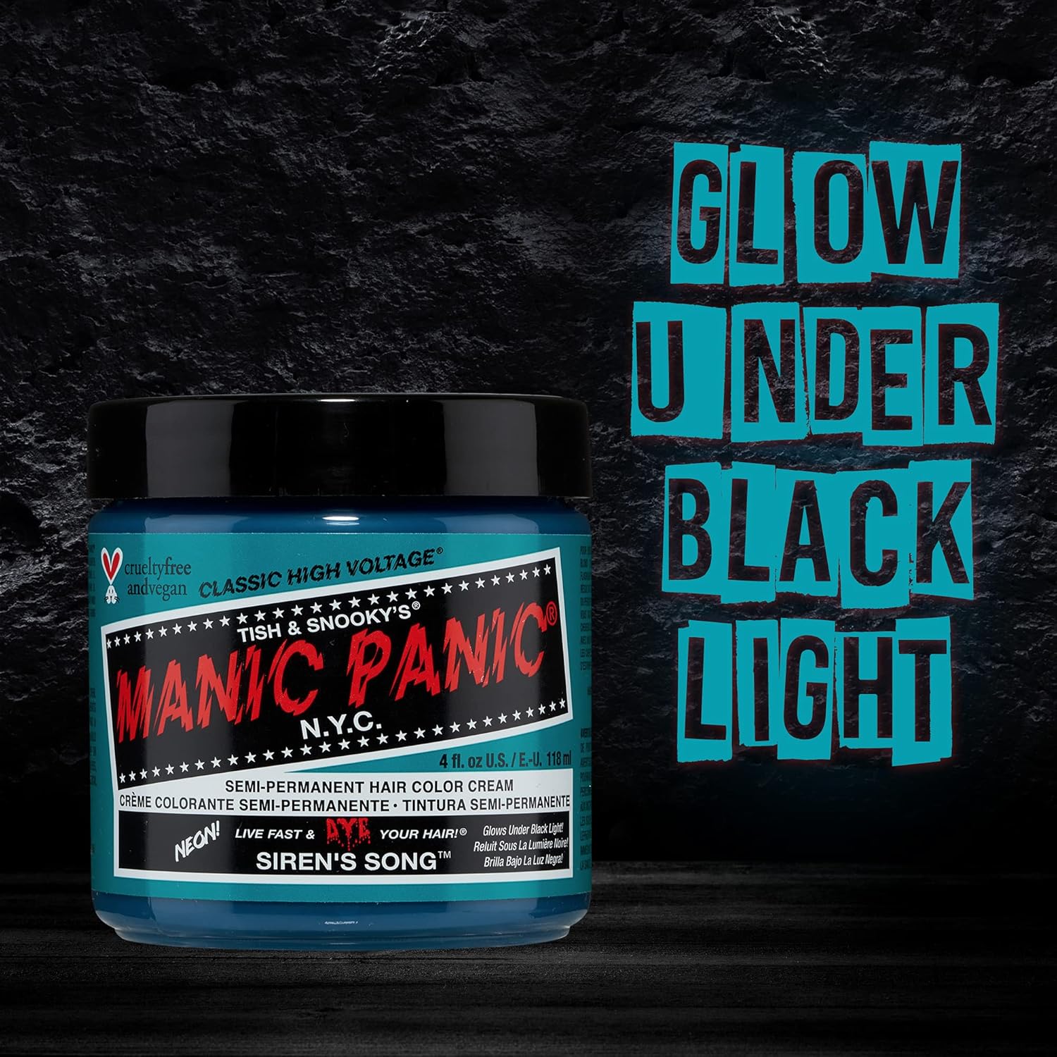 Manic Panic - Siren's Song Classic Creme - 3x118ml - Vegan, semi-permanent, vert