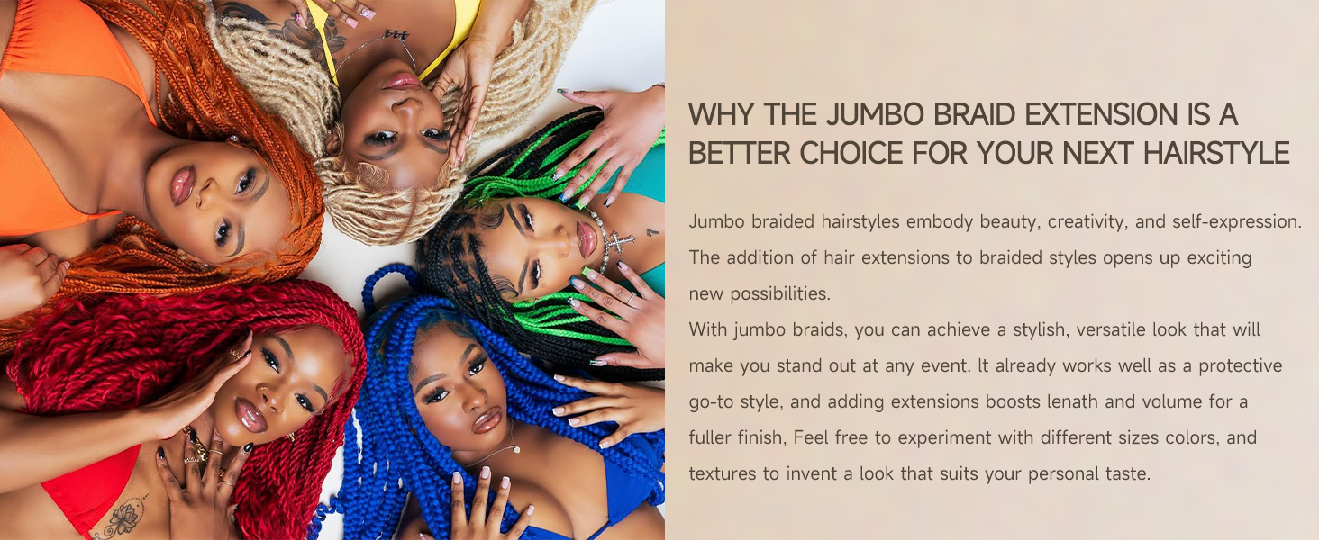 Jumbo Braiding Hair