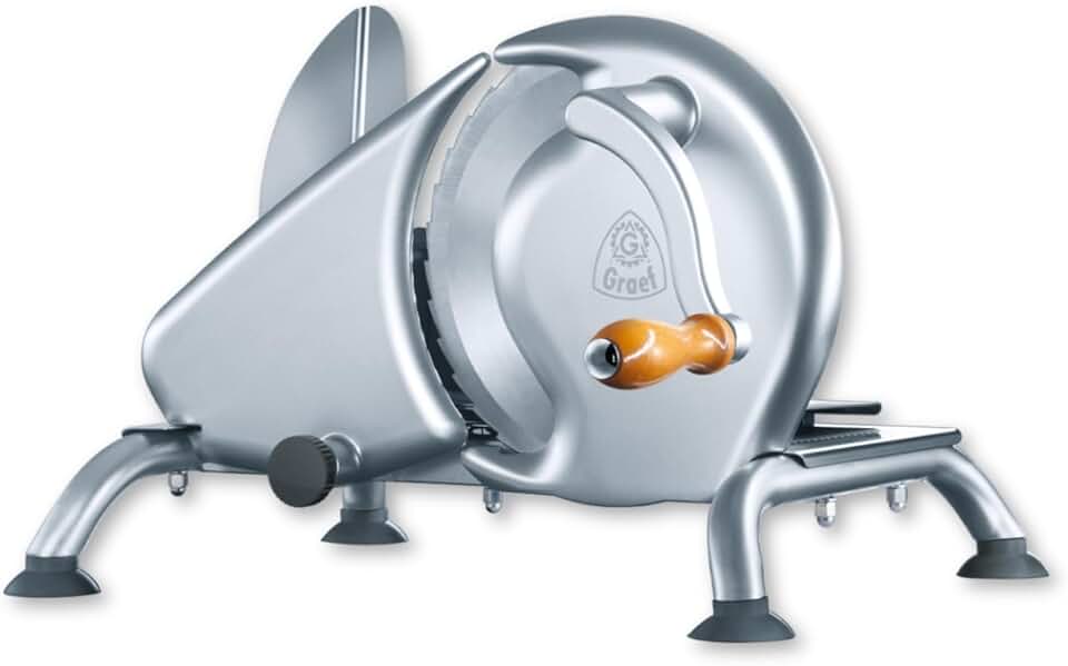 Graef - Manuale H9 - 190 mm - trancheuse inox, épaisseur réglable