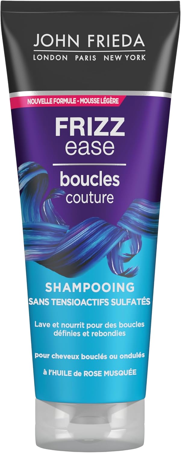 John Frieda - Boucles Couture coffret routine - cheveux bouclés - shampooing, soin démêlant, spray