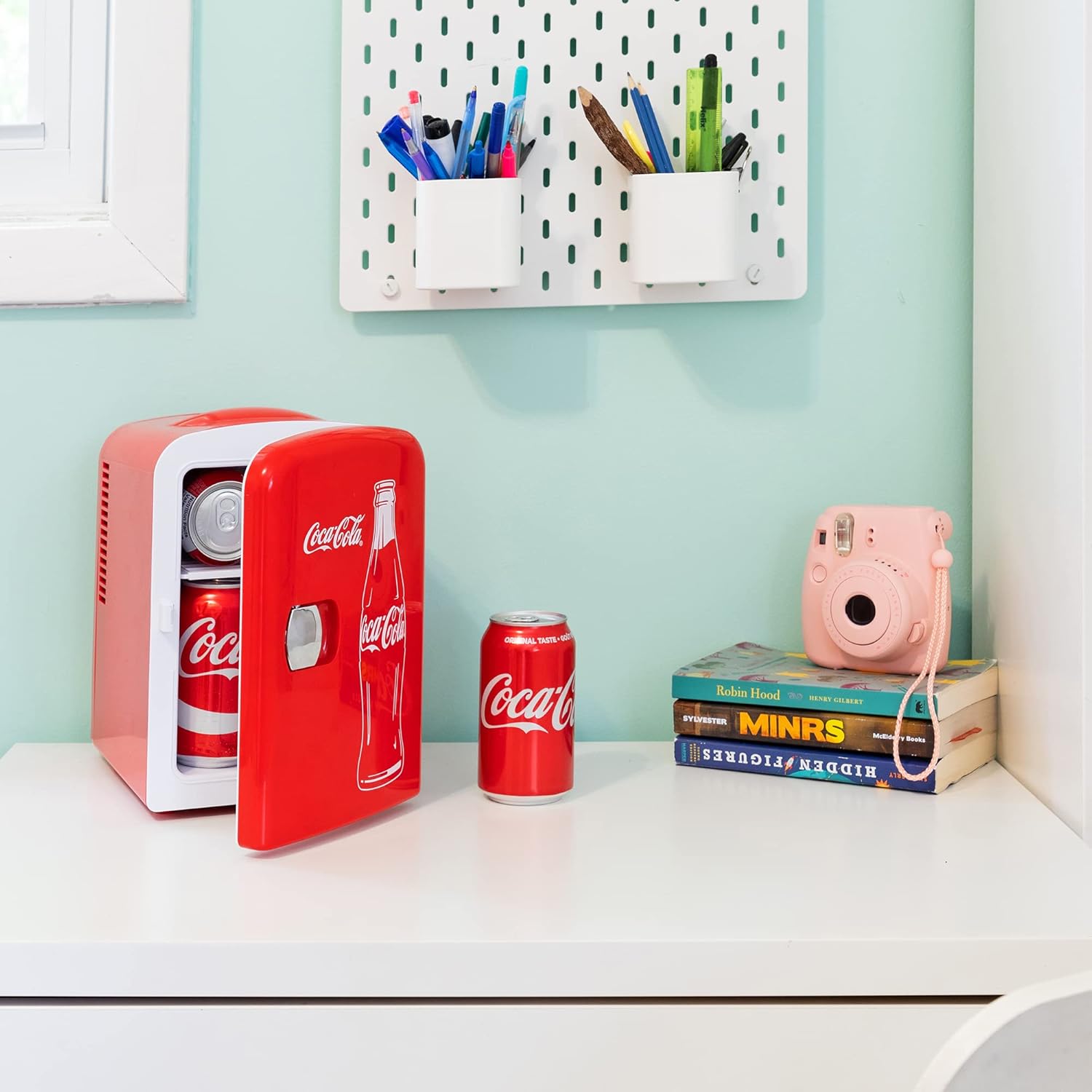 Koolatron - Mini frigo 4L - 6 canettes, silencieux, portable