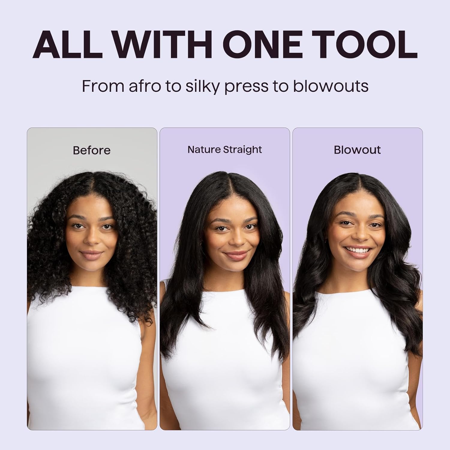 Wavytalk - Blowout Boost - 38mm - Brosse thermique ionique, 5 températures, double tension, prise EU