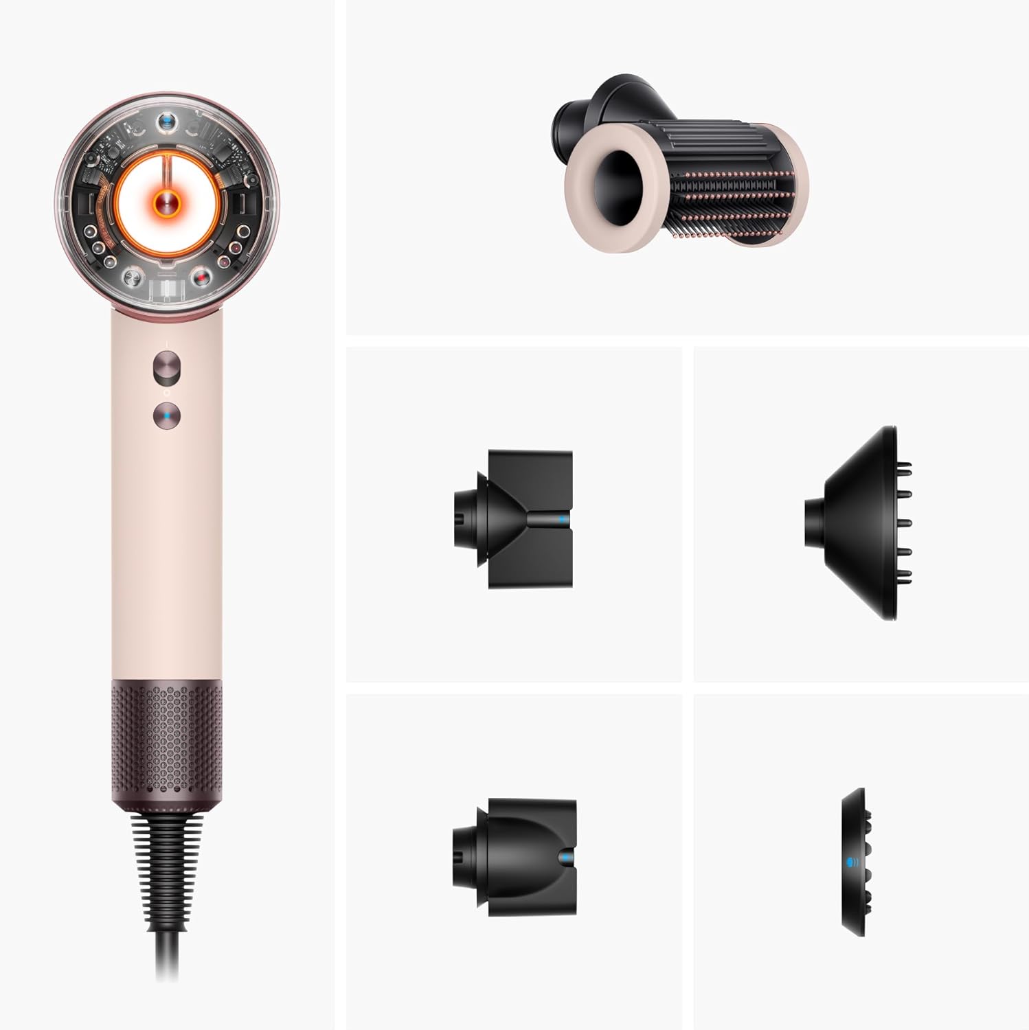 Dyson - Supersonic Nural - sèche-cheveux compact - ionique, pour cheveux raides à ondulés