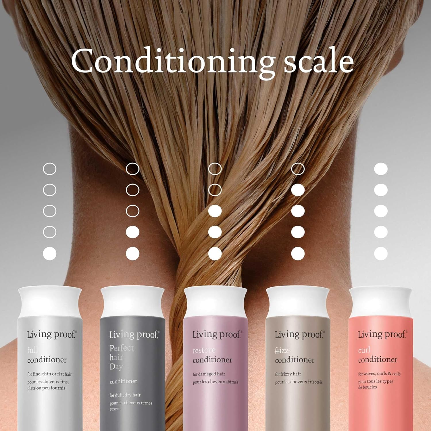 Living Proof – Curl Conditioner – 236ml – Hydrate, démêle, anti-frisottis cheveux bouclés