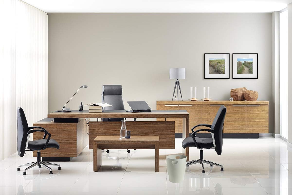 Exacompta - corbeilles à papier ECOBIN - 15L - gris opaque, poignée - 45306D