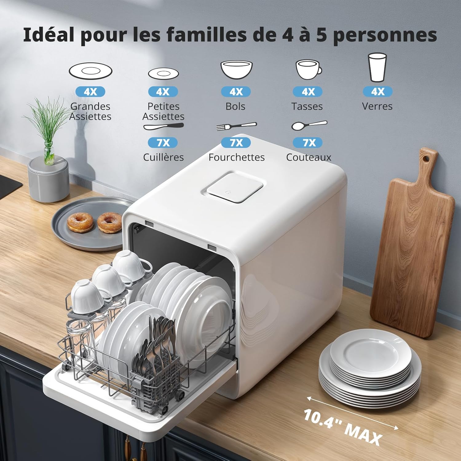 AIRMSEN -  - 4 couverts, , 5L, démarrage différé