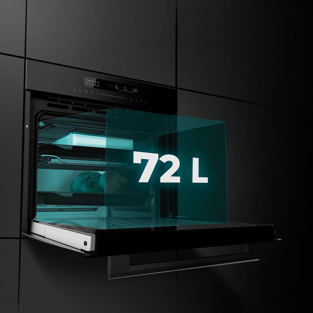 Cecotec - Bolero Hexa - four 60cm, 72L, 12 fonctions, 2900W, SM406000
