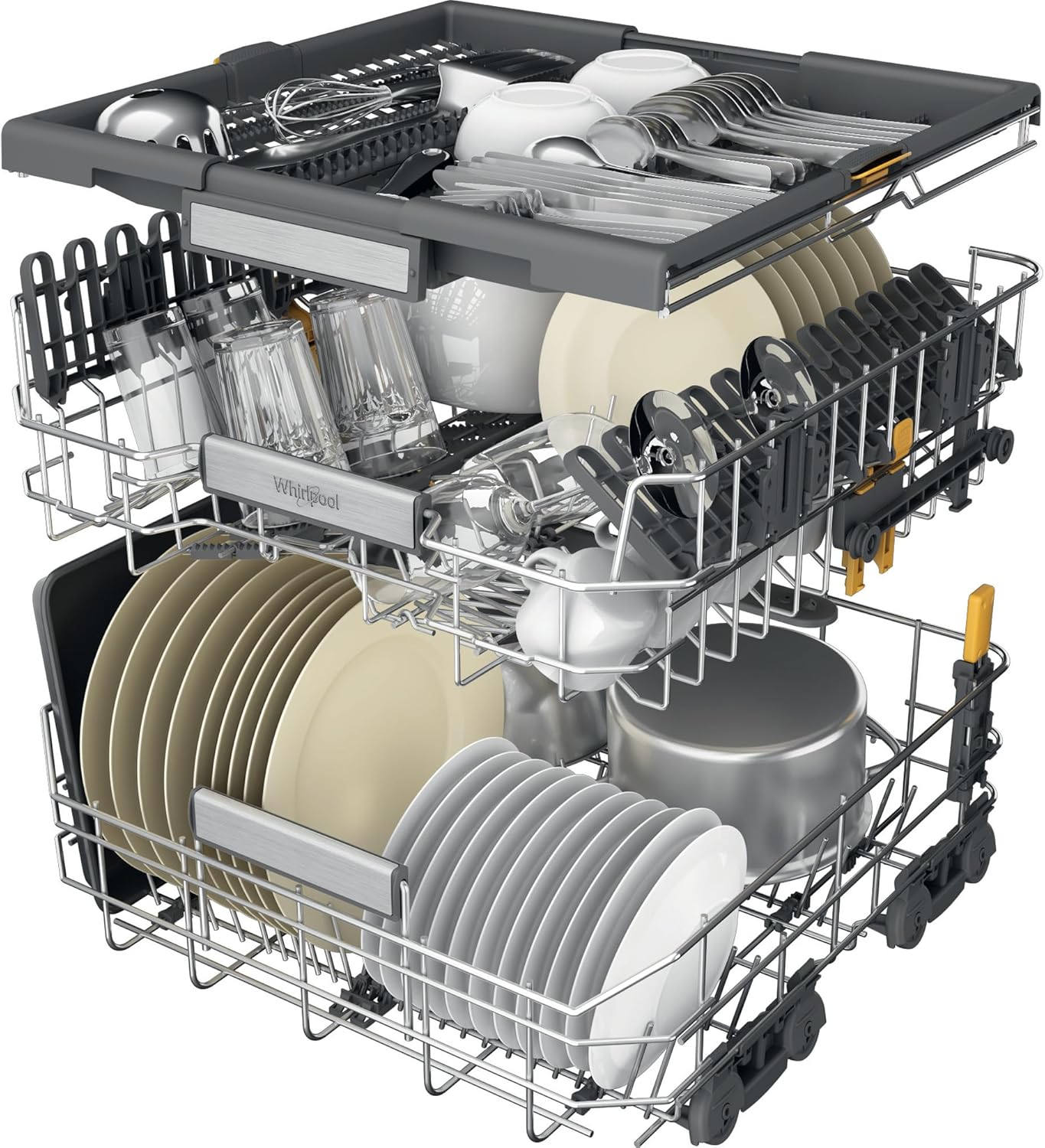Whirlpool - 60cm, 15 couverts, pose libre