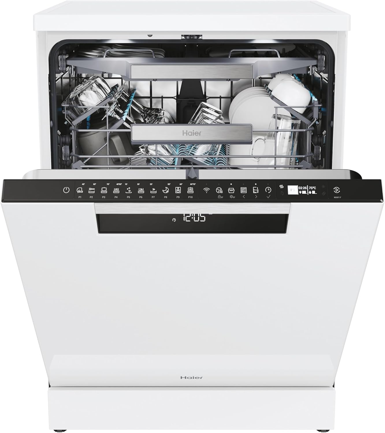 Haier - série XF - 60 cm - 15 couverts, 7 programmes 