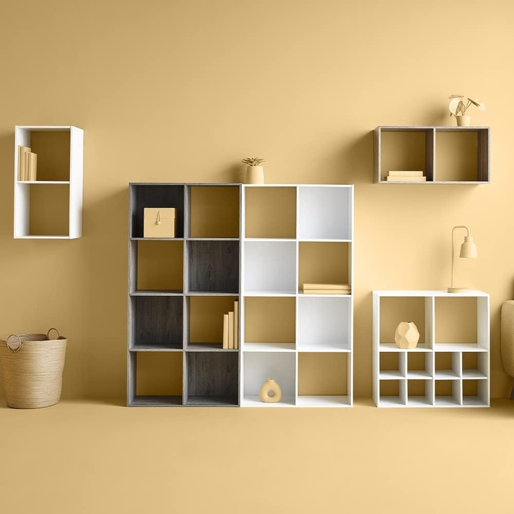 5five - Cube Mix N Modul - 34,5x32x34,5cm - Modulable blanc, rangement