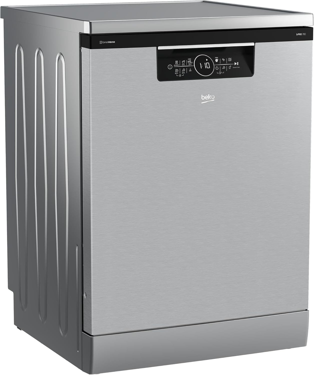 Beko - Lave-vaisselle 15 couverts, 42dB, inox, 3 paniers, BDFN36560X