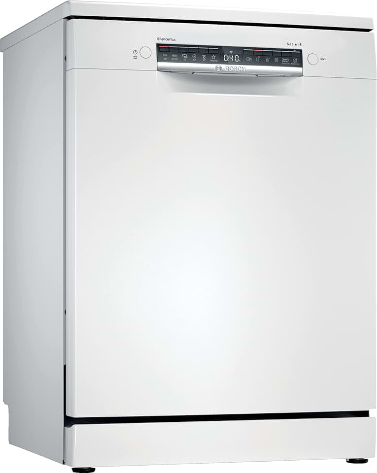 Bosch - Série 4 60cm, 12 couverts, silencieux, Home Connect