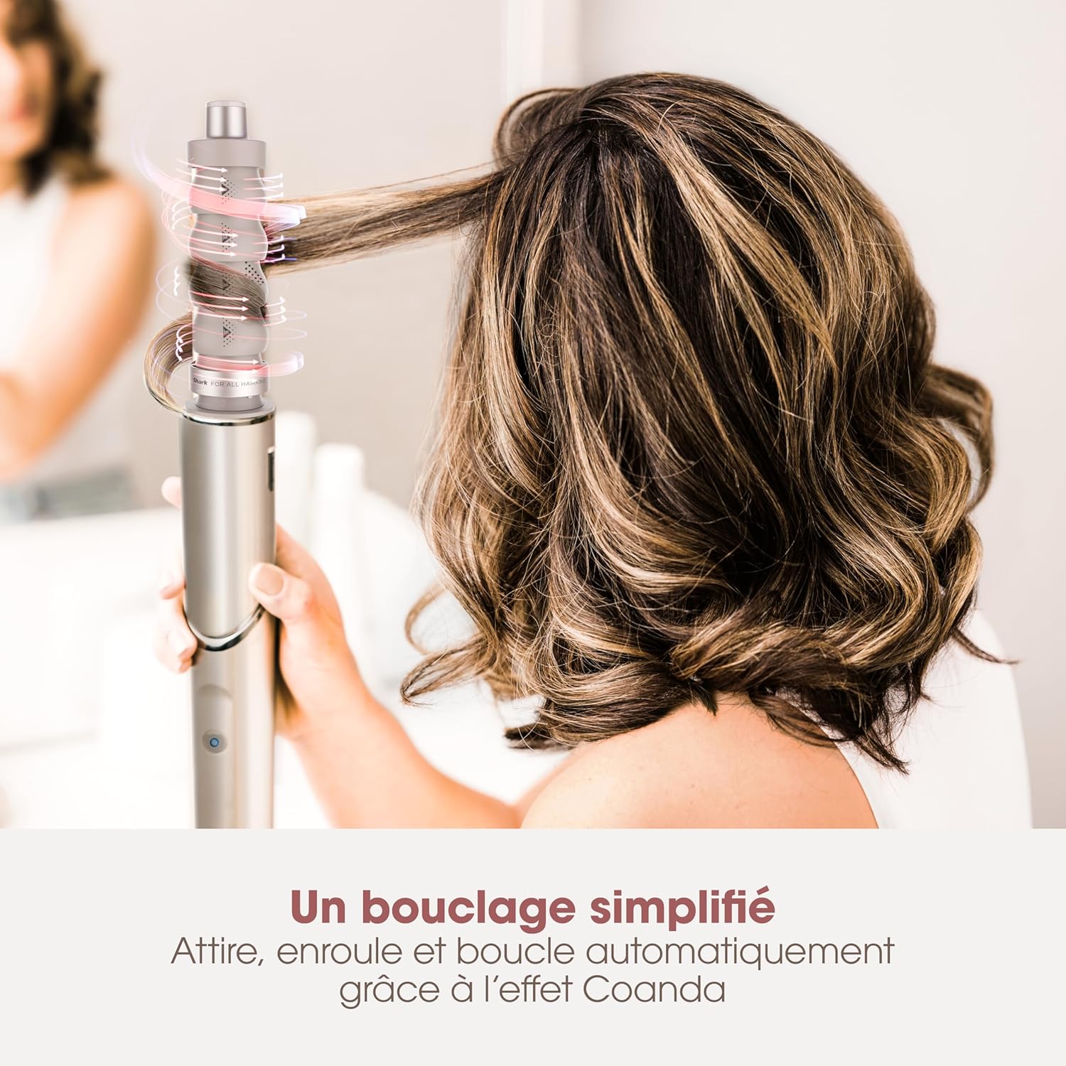 Shark - FlexStyle Air Styler - Multi-accessoires, sans dommage thermique, tous cheveux